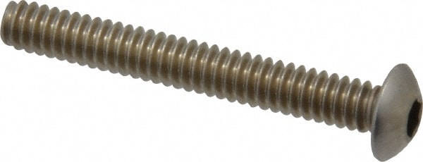 Value Collection R63062640 #10-24 1-1/2" Length Under Head Hex Socket Drive Button Socket Cap Screw Image