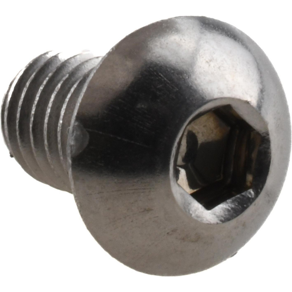 Value Collection - Button Socket Cap Screw: 5/16-18, 1/2" Length Under ...
