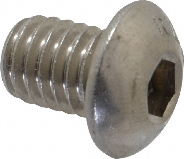 Value Collection R63062470 3/8-16 1/2" Length Under Head Hex Socket Drive Button Socket Cap Screw Image