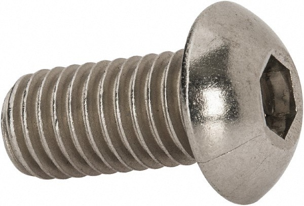 Value Collection R63062684 1/2-13 1" Length Under Head Hex Socket Drive Button Socket Cap Screw Image