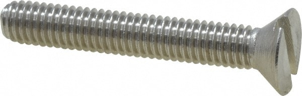 Value Collection R63060444 Machine Screw: #10-32 x 1-1/4", Flat Head, Slotted Image