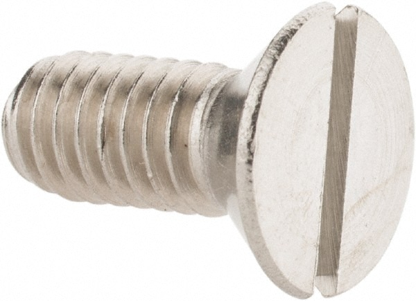 Value Collection R63060064 Machine Screw: 5/16-18 x 3/4", Flat Head, Slotted Image