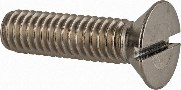 Value Collection R63060648 Machine Screw: 5/16-18 x 1-1/4", Flat Head, Slotted Image