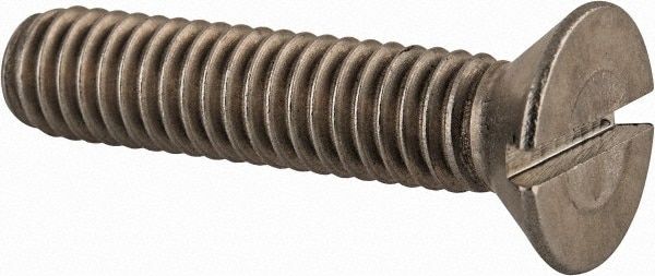 Value Collection R63060689 Machine Screw: 5/16-18 x 1-1/2", Flat Head, Slotted Image