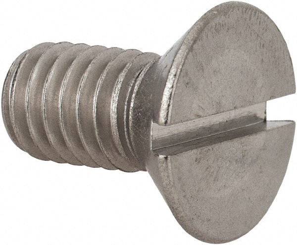 Value Collection R63060846 Machine Screw: 3/8-16 x 3/4", Flat Head, Slotted Image