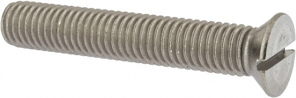 Value Collection R63066222 Machine Screw: 1/2-13 x 3", Flat Head, Slotted Image