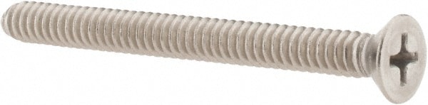 Value Collection R63063029 Machine Screw: #10-24 x 2", Flat Head, Phillips Image