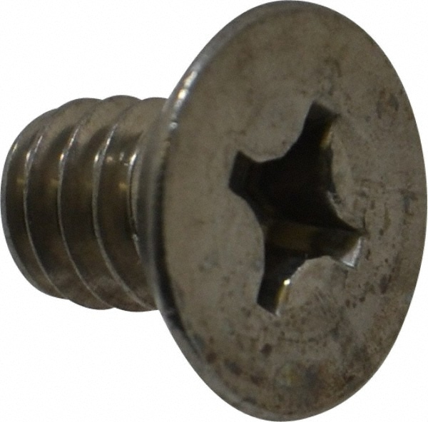 Value Collection R63063882 Machine Screw: 1/4-20 x 3/8", Flat Head, Phillips Image