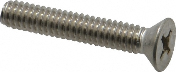 Value Collection R63068121 Machine Screw: 1/4-20 x 1-1/2", Flat Head, Phillips Image