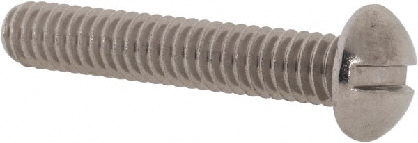 Value Collection R63068023 Machine Screw: #12-24 x 1-1/4", Round Head, Slotted Image