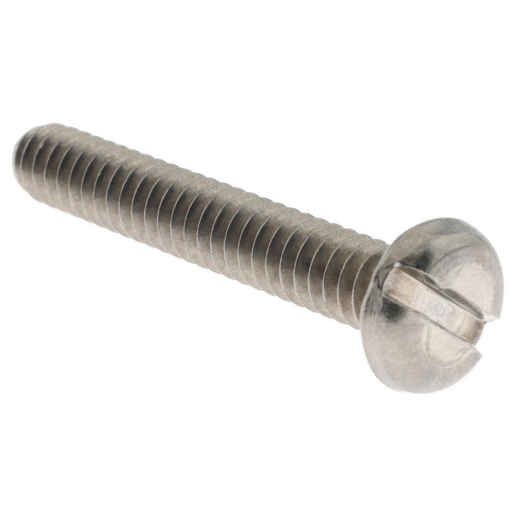 Value Collection R63069322 Machine Screw: #10-24 x 1-1/4", Pan Head, Slotted Image