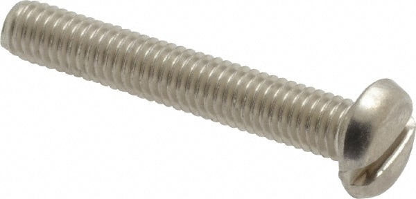 Value Collection R63034444 Machine Screw: #10-32 x 1-1/4", Pan Head, Slotted Image