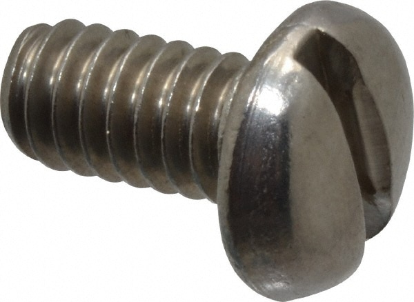 Value Collection R63034244 Machine Screw: 1/4-20 x 1/2", Pan Head, Slotted Image