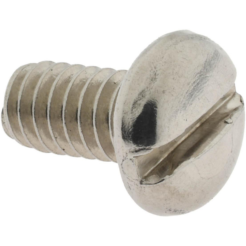 Value Collection R63034244 Machine Screw: 1/4-20 x 1/2", Pan Head, Slotted Image