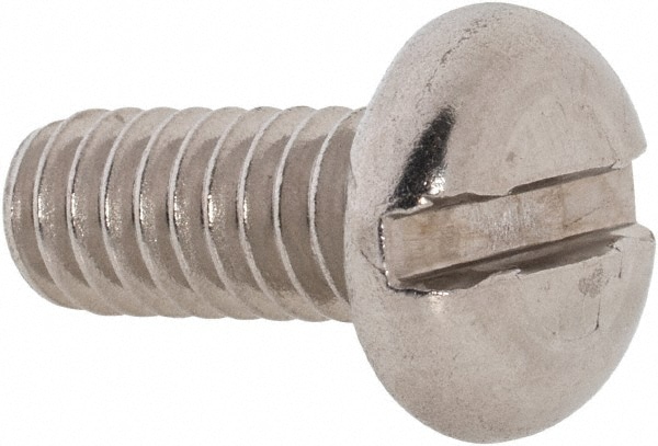 Value Collection R63034242 Machine Screw: 1/4-20 x 5/8", Pan Head, Slotted Image