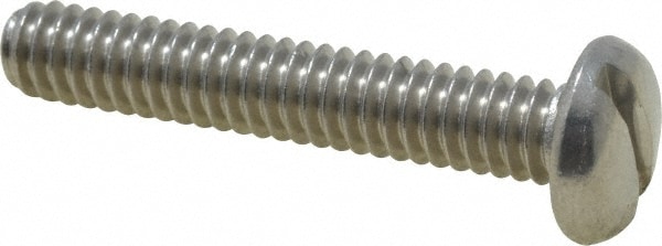 Value Collection R63034448 Machine Screw: 1/4-20 x 1-1/2", Pan Head, Slotted Image