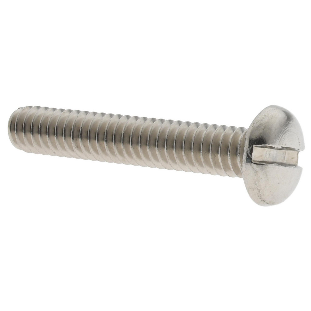 Value Collection R63034448 Machine Screw: 1/4-20 x 1-1/2", Pan Head, Slotted Image