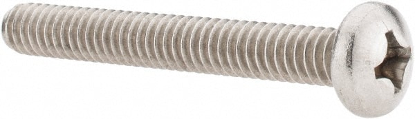 Value Collection R63032680 Machine Screw: 1/4-20 x 2", Pan Head, Phillips Image