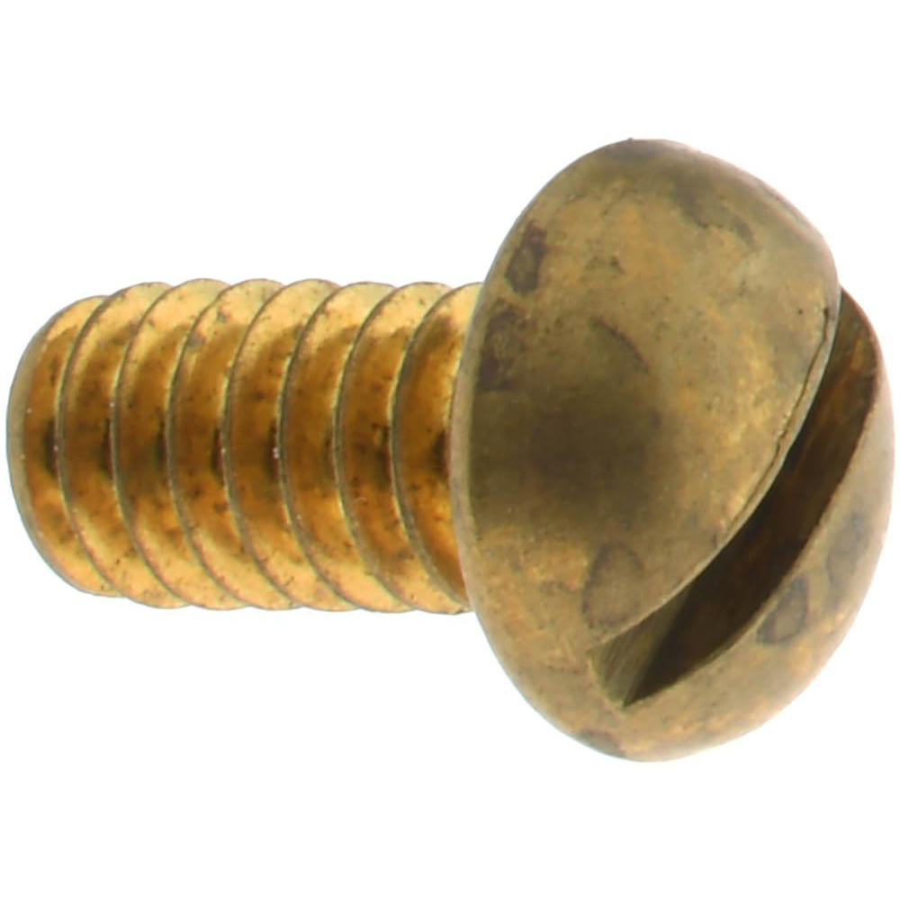 Value Collection R63034223 Machine Screw: 1/4-20 x 1/2", Oval Head, Phillips Image