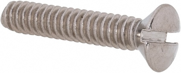 Value Collection R63030249 Machine Screw: #10-24 x 1", Oval Head, Slotted Image