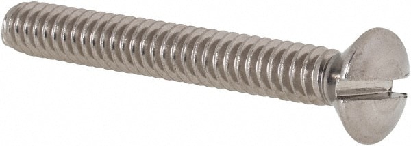 Value Collection R63030282 Machine Screw: #10-24 x 1-1/2", Oval Head, Slotted Image