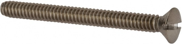 Value Collection R63030224 Machine Screw: #10-24 x 2", Oval Head, Slotted Image