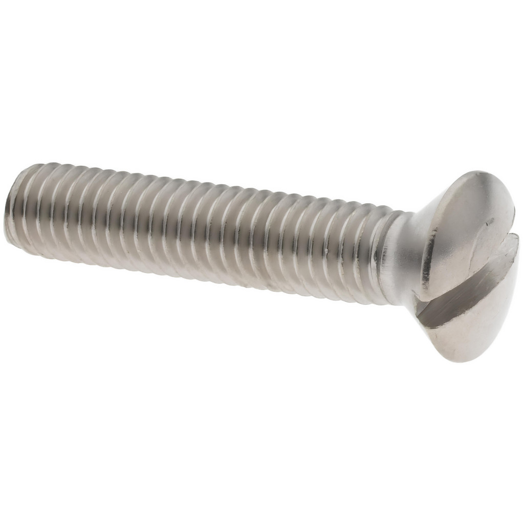 Value Collection R63030022 Machine Screw: #10-32 x 1", Oval Head, Slotted Image