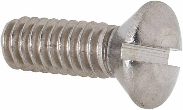 Details about   1/4-20 x 3/8" Slotted Oval Head Machine Screws Stainless Steel 18-8 Qty 25 