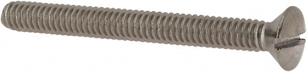 Value Collection R63030969 Machine Screw: 1/4-20 x 2-1/2", Oval Head, Slotted Image