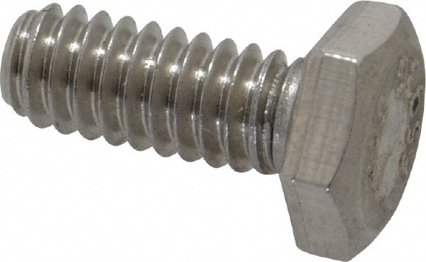 Value Collection R63036482 Hex Head Cap Screw: 1/4-20 x 5/8", Grade 316 Stainless Steel Image