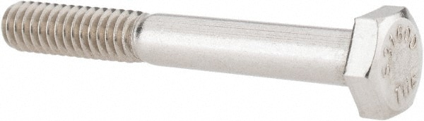 Value Collection R63036284 Hex Head Cap Screw: 1/4-20 x 2", Grade 316 Stainless Steel Image