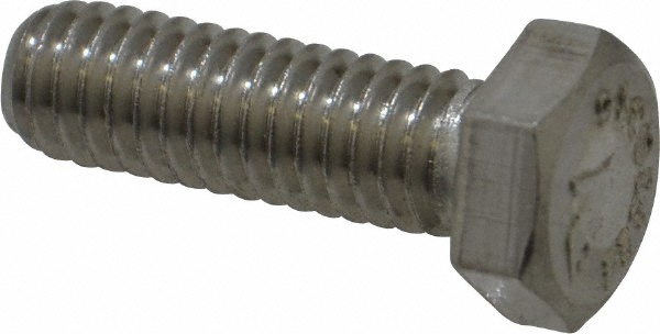 Value Collection 203113D Hex Head Cap Screw: 5/16-18 x 1", Grade 316 Stainless Steel Image