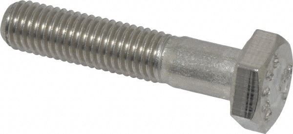 Value Collection R63033924 Hex Head Cap Screw: 1/4-28 x 1-1/4", Grade 18-8 Stainless Steel Image