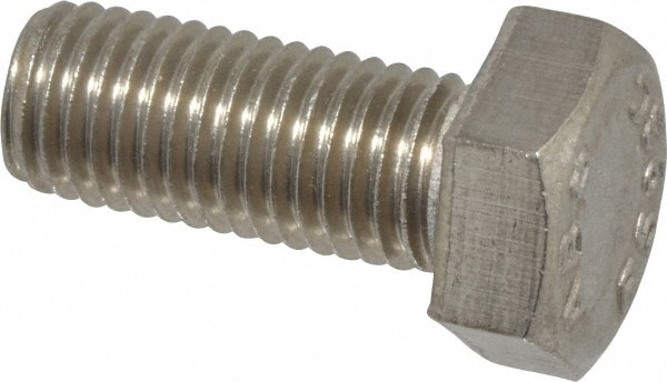 Value Collection R63038440 Hex Head Cap Screw: 5/16-24 x 3/4", Grade 18-8 Stainless Steel Image