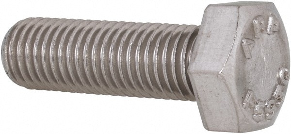 Value Collection R63038443 Hex Head Cap Screw: 5/16-24 x 1", Grade 18-8 Stainless Steel Image