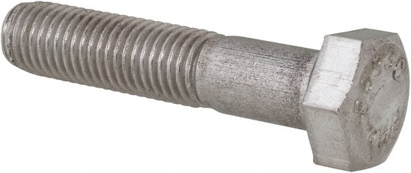 Value Collection R63038124 Hex Head Cap Screw: 5/16-24 x 1-1/2", Grade 18-8 Stainless Steel Image