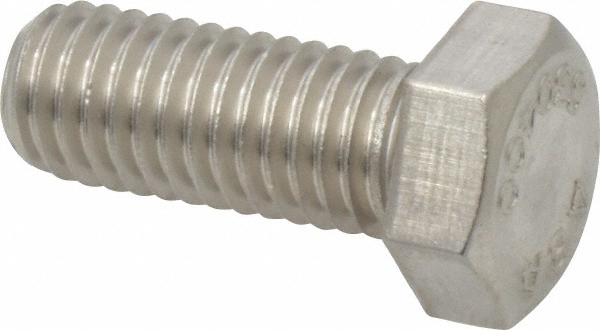 Value Collection 207488C Hex Head Cap Screw: 1/2-13 x 1-1/4", Grade 18-8 Stainless Steel Image