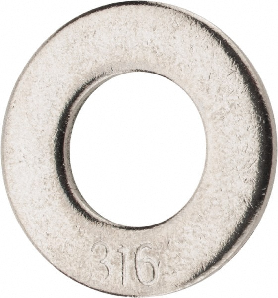 Value Collection SSWASHER1728 5/16" Screw Standard Flat Washer: Grade 316 Stainless Steel Image