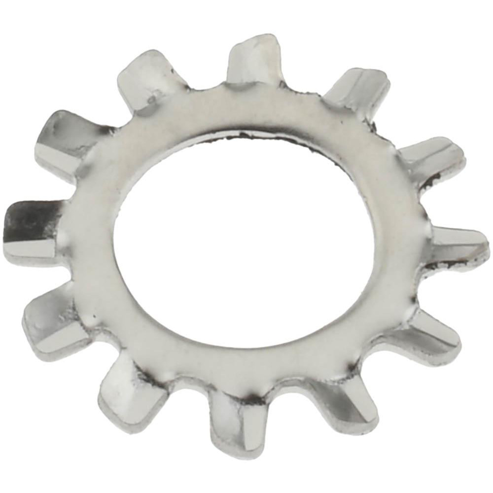 1/4" Screw, 0.267" ID, Stainless Steel External Tooth Lock Washer