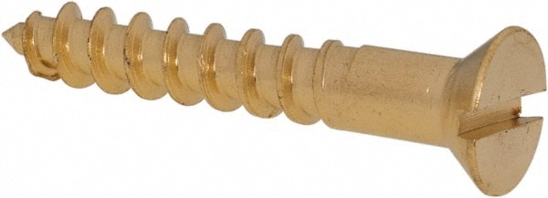 Value Collection 3RSWSF10104 #10, 1-1/4" OAL, Slotted Drive, Flat Head Wood Screw Image