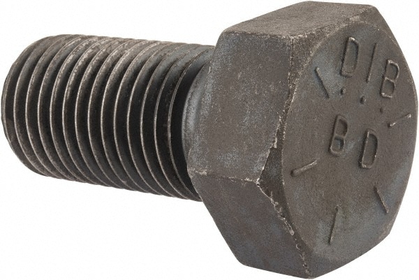 Hex Head Cap Screw: 2 - 4-1/2 x 4", Grade 8 Steel, Uncoated