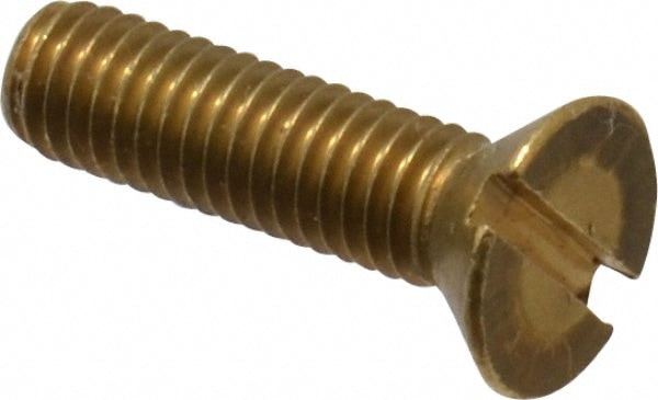 Value Collection R52000298 Machine Screw: #10-32 x 3/4", Flat Head, Slotted Image