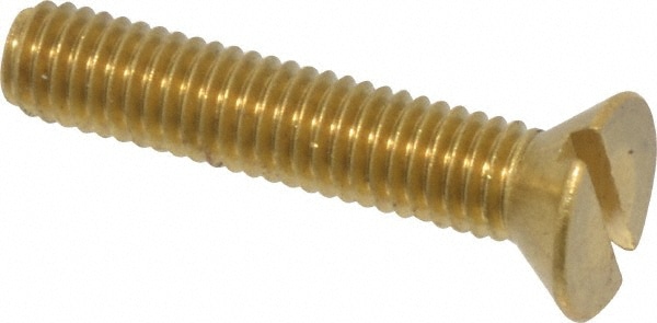 Value Collection R52000299 Machine Screw: #10-32 x 1", Flat Head, Slotted Image