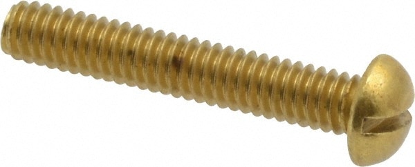 Value Collection R52000320 Machine Screw: #8-32 x 1", Round Head, Slotted Image