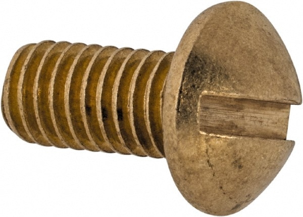 Value Collection R52000327 Machine Screw: #10-32 x 3/8", Round Head, Slotted Image