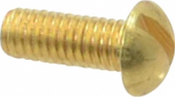 Value Collection R52000328 Machine Screw: #10-32 x 1/2", Round Head, Slotted Image