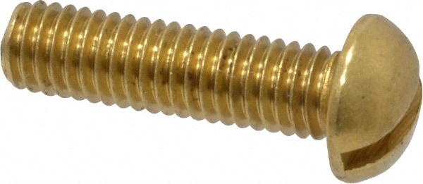 Value Collection R52000329 Machine Screw: #10-32 x 3/4", Round Head, Slotted Image