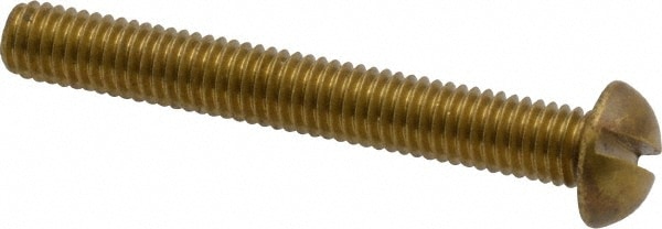 Value Collection 3RSMSR10F108 Machine Screw: #10-32 x 1-1/2", Round Head, Slotted Image