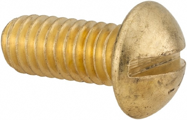 Value Collection R63089929 Machine Screw: 5/16-18 x 3/4", Round Head, Slotted Image