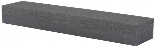 Norton Sharpening Stone: 1/2' Thick, Rectangle, Ceramic Alumina - Fine Grade, White | Part #69078643678